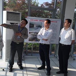 人生就是搏陪同江苏省住建厅副厅长陈浩东考察桑田岛综合管廊